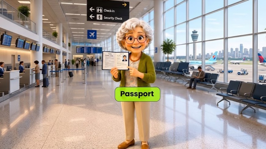 Airport Vocabulary in English ✈️