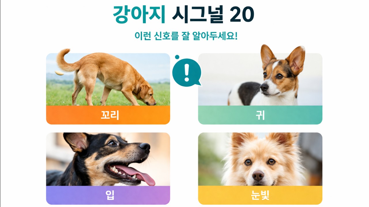 똑똑한 반려인 프로젝트: 강아지 시그널 20