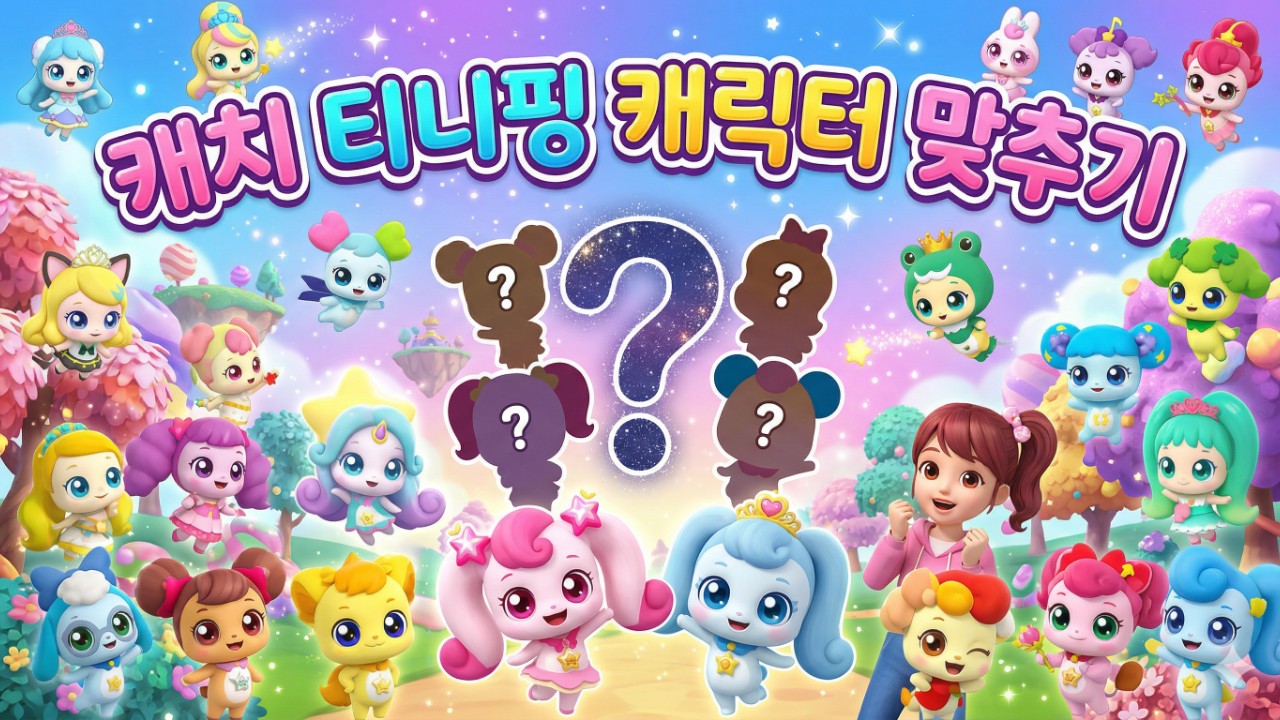 캐치 티니핑 캐릭터 맞추기