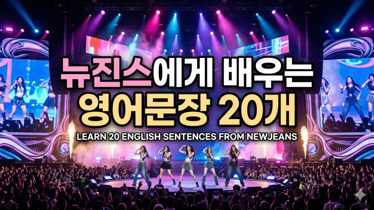 뉴진스에게 배우는 영어문장 20개
