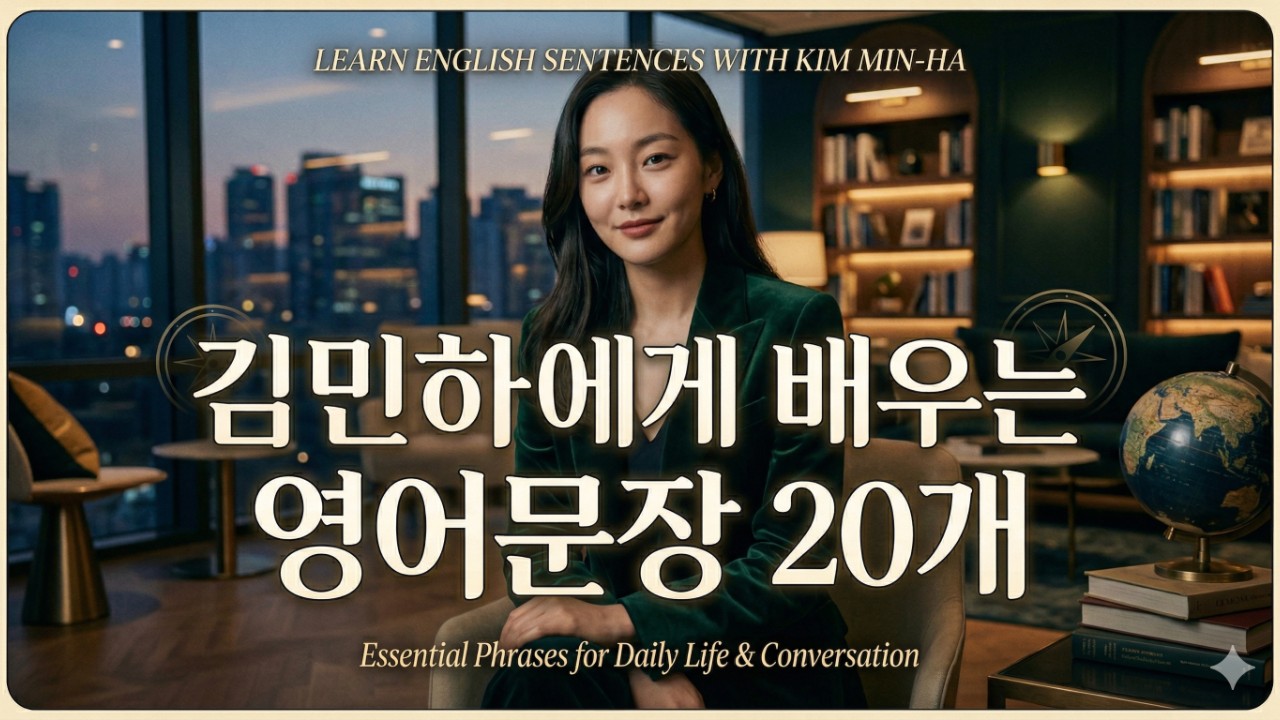 김민하에게 배우는 영어문장 20개