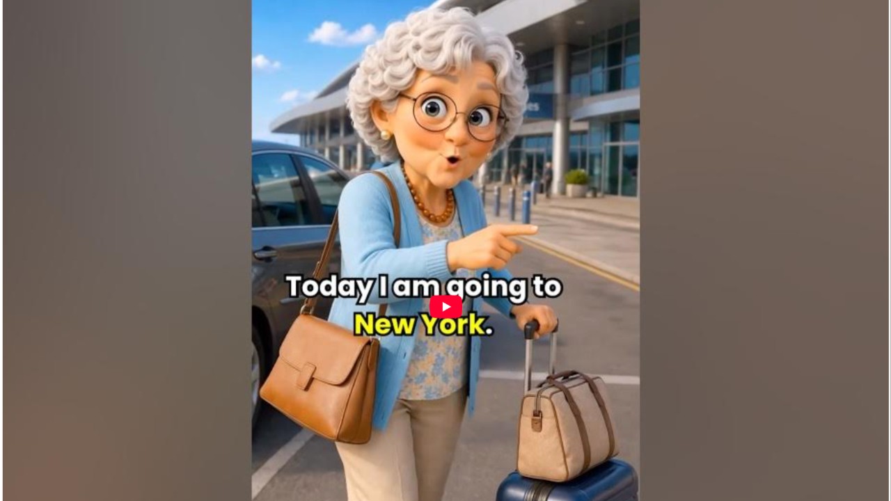 Airport English Story ✈️