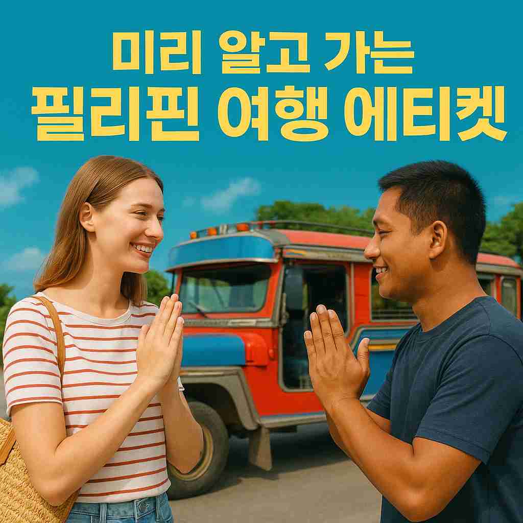 미리 알고 가는 필리핀 여행 에티켓