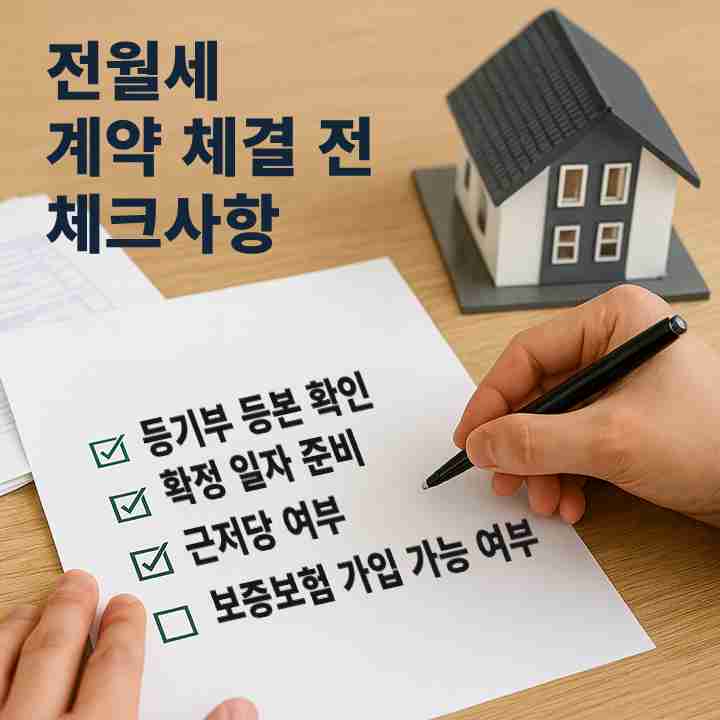 내 집 마련의 꿈 첫 단계, 전월세 계약 체결 전 체크사항 (1)