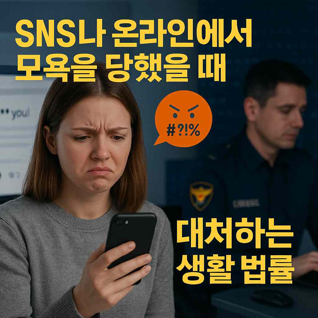 SNS나 온라인 게임에서 모욕을 당했을 때 대처하는 생활 법률 (1)