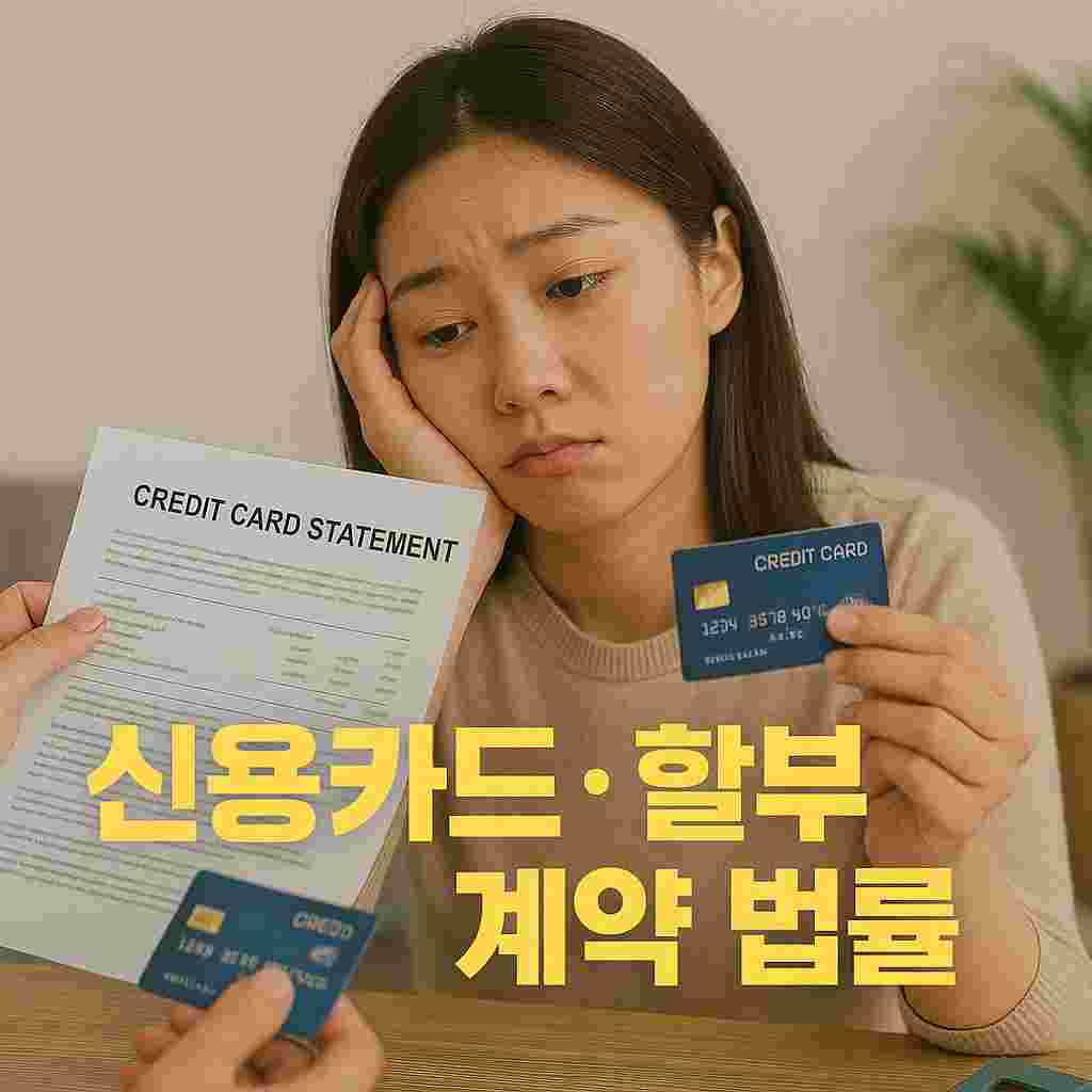 다음 달의 내가 고통받는 사초생을 위한 신용카드·할부 계약 법률 (1)