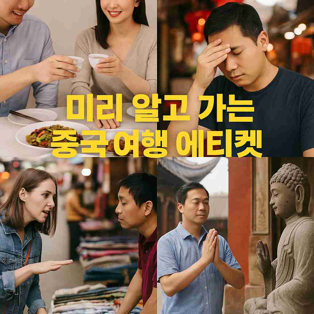 미리 알고 가는 중국 여행 에티켓